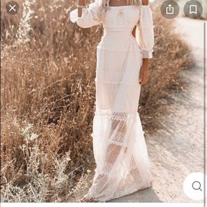 Vici maxi dress/ never worn